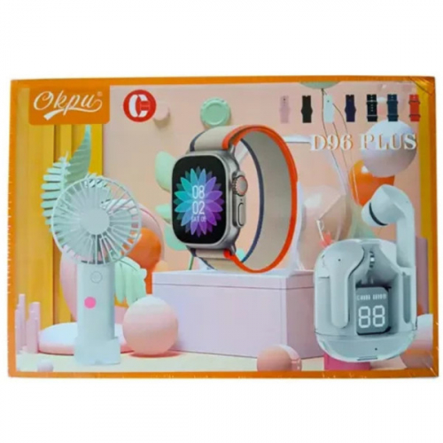 D96 Plus Premium Smartwatch Combo Gift Set