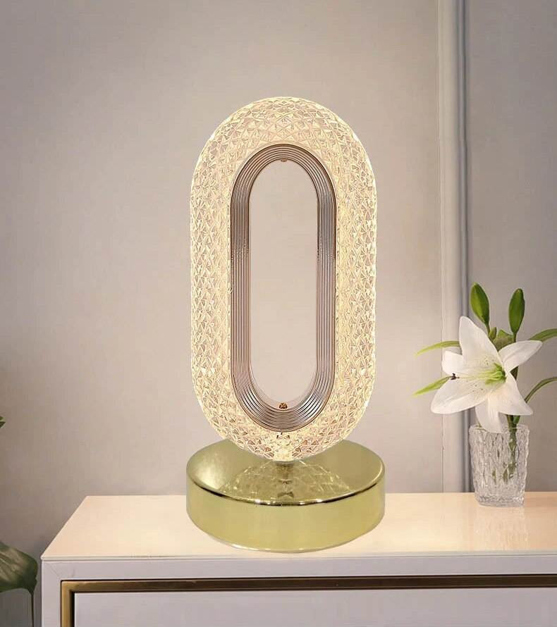 Crystal Zero Table Lamp